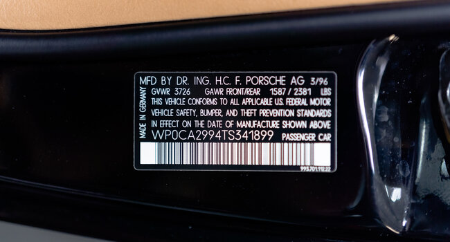 Porsche 993 Carrera Cabriolet