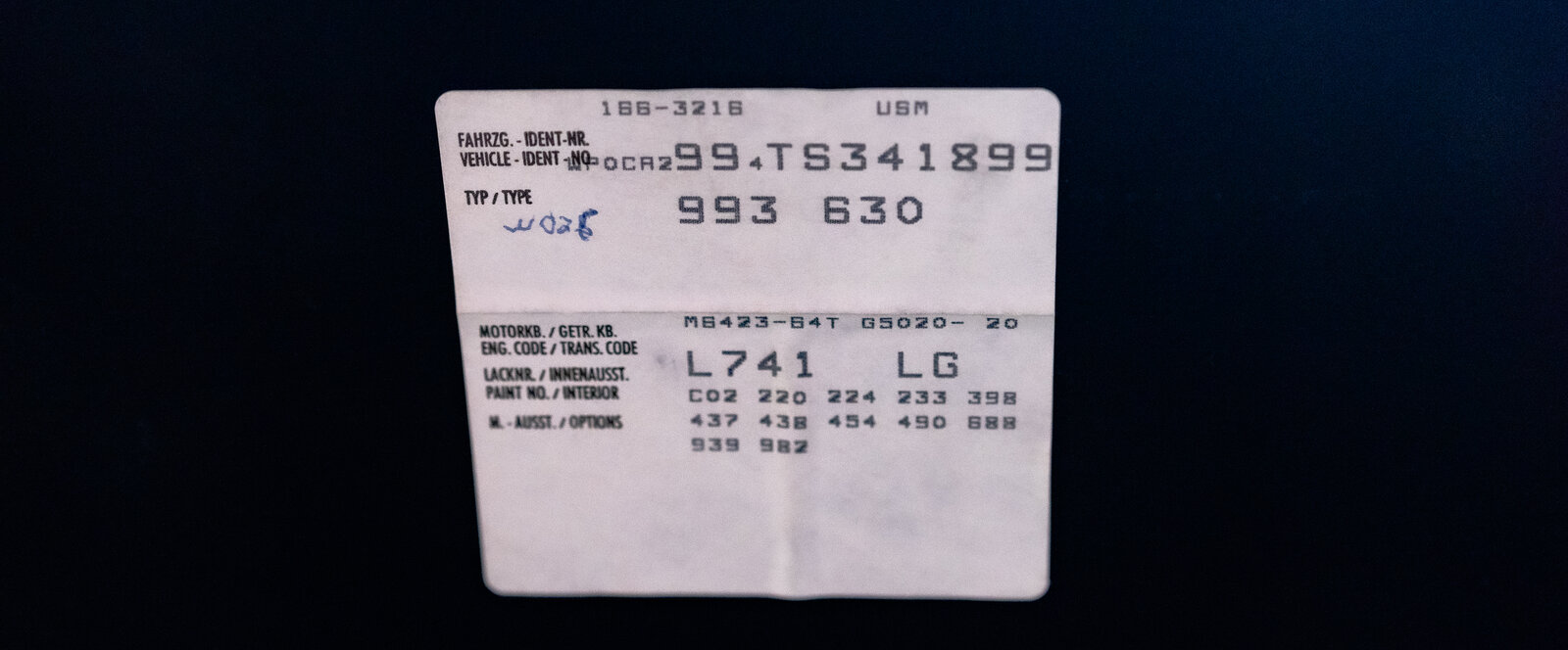 Porsche 993 Carrera Cabriolet