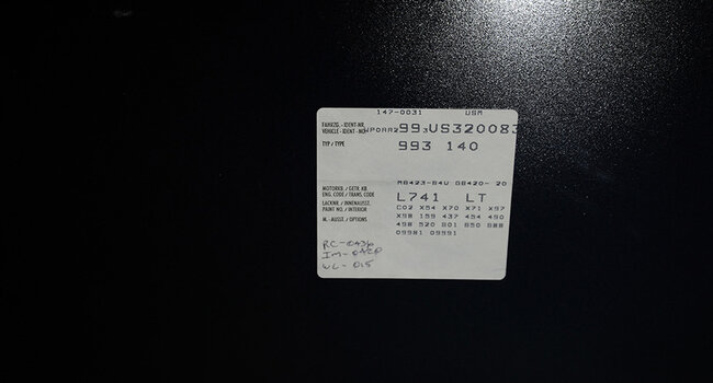 Porsche 993 Carrera 4S Coupe