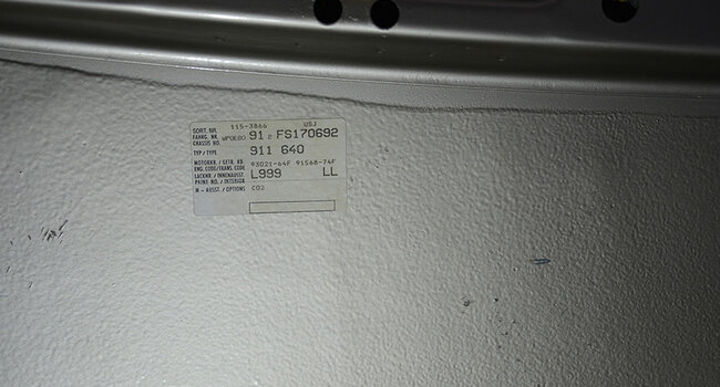 Porsche 911 3.2 Carrera Cabriolet