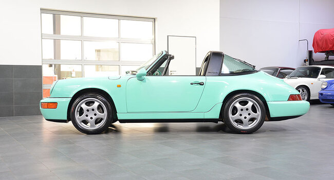 Porsche 964 Carrera 2 Targa Mintgrün Porsche 964 Carrera 2 Targa Mintgrün