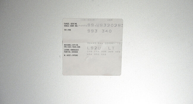 Porsche 993 Carrera S