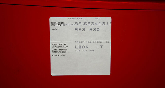 Porsche 993 Carrera Cabriolet