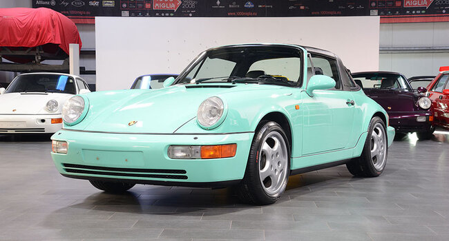 Porsche 964 Carrera 2 Targa Mintgrün Porsche 964 Carrera 2 Targa Mintgrün