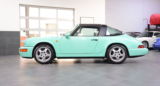Porsche 964 Carrera 2 Targa Mintgrün Porsche 964 Carrera 2 Targa Mintgrün