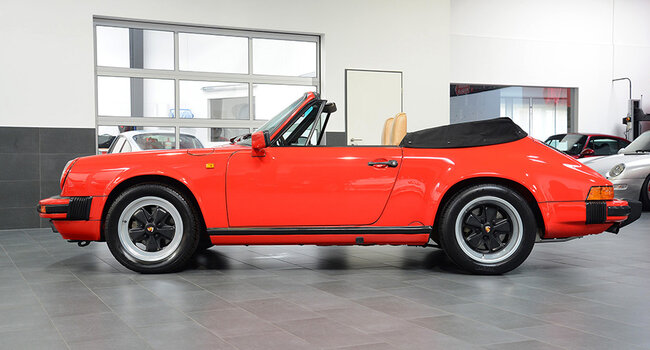 Porsche 911 3.2 Carrera Cabriolet G50