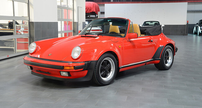 Porsche 911 Carrera Cabriolet WTL Werks Turbo Look