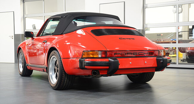 Porsche 911 Carrera Cabriolet WTL Werks Turbo Look