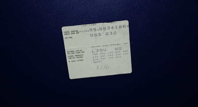 Porsche 993 Carrera Cabriolet