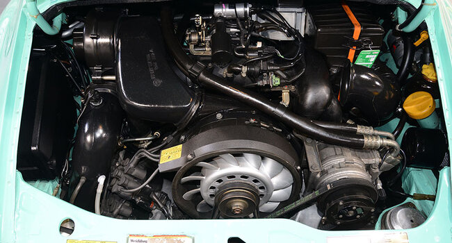 Porsche 964 Carrera 2 Targa Mintgrün Porsche 964 Carrera 2 Targa Mintgrün