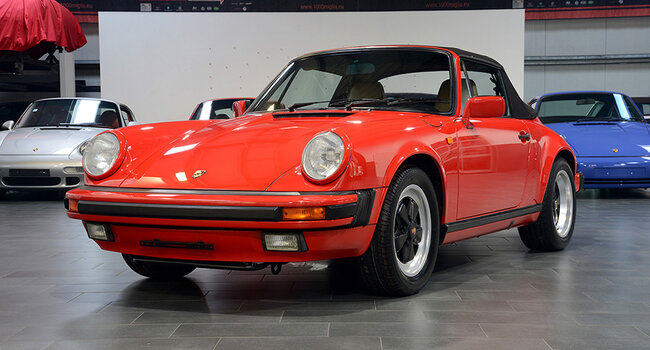 Porsche 911 3.2 Carrera Cabriolet G50