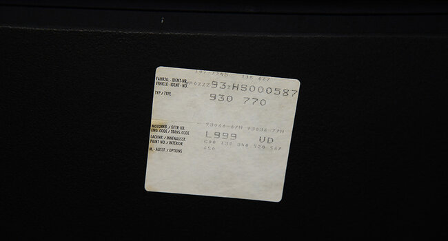 PORSCHE 911 930 TURBO COUPÉ