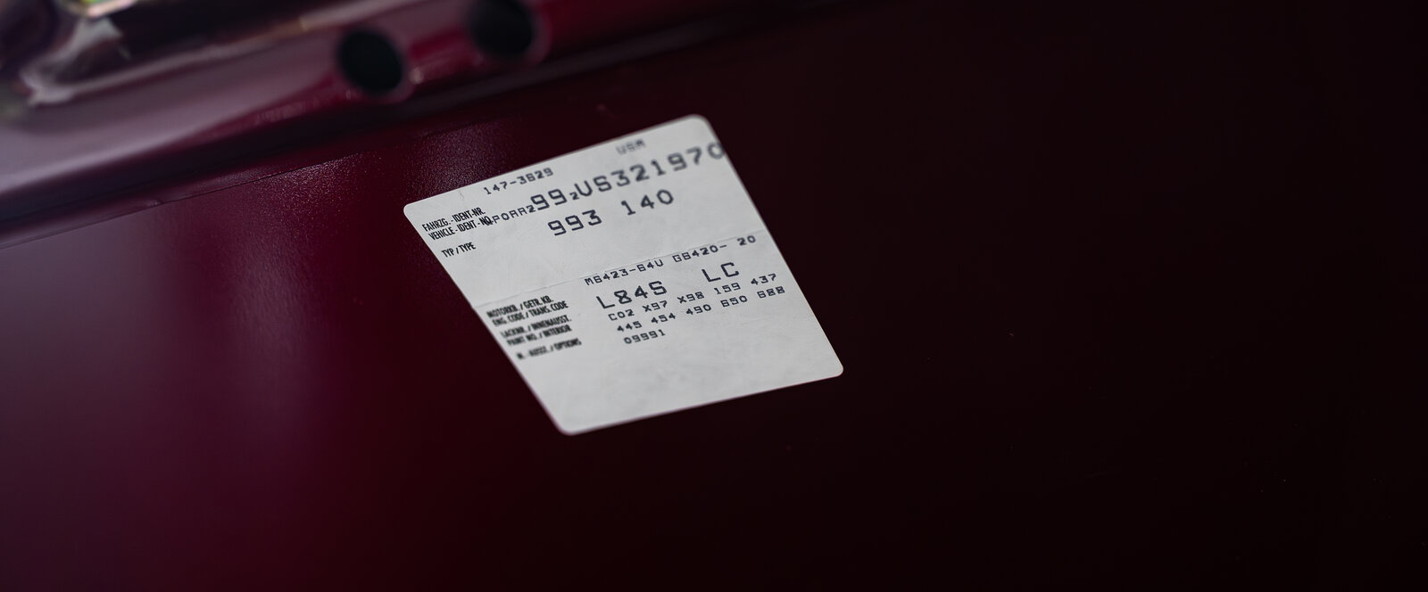 993 Carrera 4S Coupe