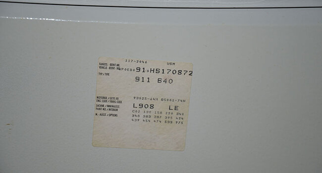 Porsche 911 Carrera Cabriolet G50