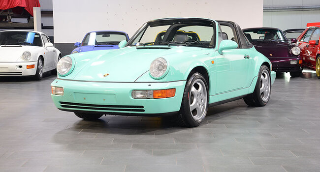 Porsche 964 Carrera 2 Targa Mintgrün Porsche 964 Carrera 2 Targa Mintgrün