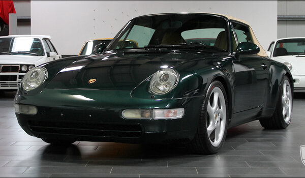 Porsche 993 Carrera 2 Cabriolet GRÜN